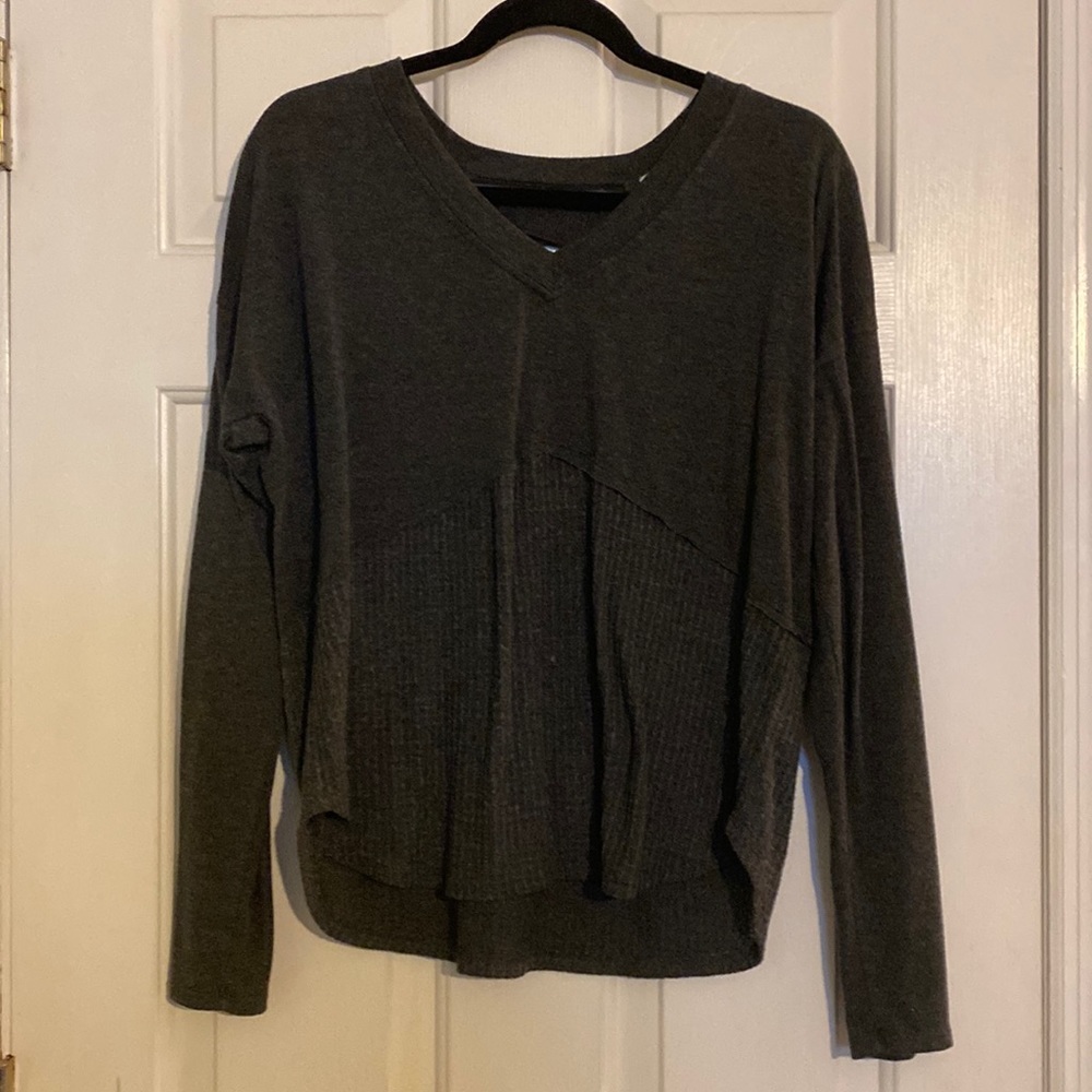 Knox Rose Diagonal Empire Wait Top